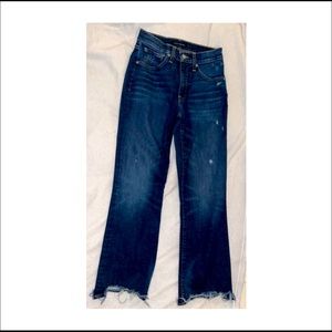 Lucky Brand - Bridgette High Rise Crop Mini Boot Jeans